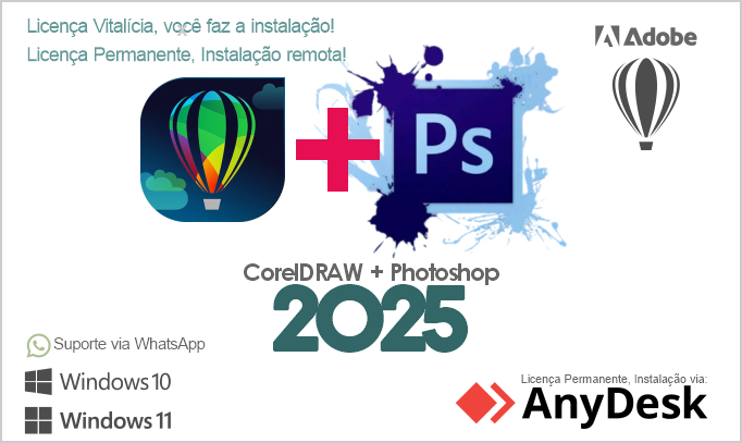 CorelDRAW 2025 LICENÇA VITALÍCIA - Loja de softwares Colecion Web Solutions – CorelDraw, Adobe entre outros, soluções digitais completas: criação de sites, sistemas de delivery, catálogos online e gestão empresarial.